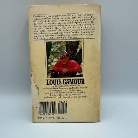 Louis LAmour Buckskin Run Paperback 1981 Bantam Western Stories Fair Condition - Picture 2 of 4